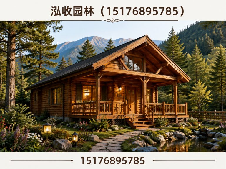 眉山京津冀防腐木工程展示图